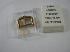 New Original CARTIER PARIS Buckle Gold Plated 12mm Ref Number 09000612 picture