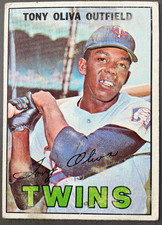 1967 Topps Tony Oliva #50 Minnesota Twins picture
