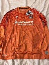 Hummel Coventry City FC EPL England Long Sleeve Soccer Jersey Shirt Kit Orange picture