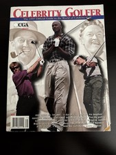 Celebrity Golfer 1997 Official Guide With 65 Autographs Mike Schmidt Bench Elway picture