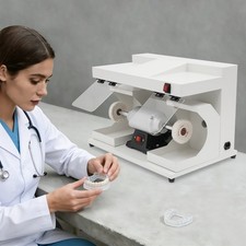 550W Electric Double Dust Shield Head Polishing Machine for Jewelry/Hardware/DIY picture