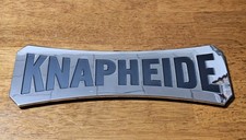 Knapheide Tailgate Emblem Chrome NXG 12315735 NEW with Sticky Backing  picture