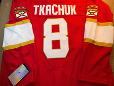 BRAND NEW Florida Panthers NWT #8 Brady Tkachuk RED Jersey Size 52(Large) NEW picture
