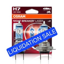Osram H7 Night Breaker Laser Halogen Headlight Bulbs | 64210NL | Pack of 2 OPEN picture