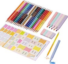 FaithTag Bible Study Supplies Journaling Kit Morandi Colored Tab and Highlighter picture