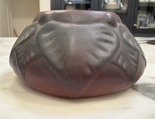 Van Briggle Antique Art Pottery Matte Mulberry Vase Signed USA picture