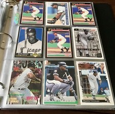 25 Frank Thomas Cards Upper Deck,Topps,Score,Donruss,Fleer,Victory,TSC,Studio picture
