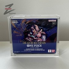 One Piece Booster Box Acrylic Display Case OP04-17 Magnetic Lid 99% UVR picture