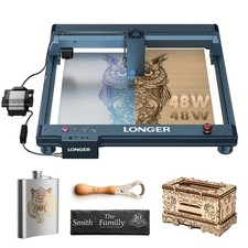 LONGER B1 40W Laser Engraving Machine, Auto Air Assist,40W Laser Cuttingš„Used-C picture