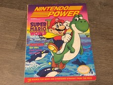 Nintendo Power Volume 28 Guide Book Super Mario World w/Poster Good Shape picture