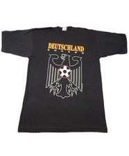 Vintage 1994 Germany World Cup Soccer T Shirt XL Brockum Deadstock Single Stitch picture