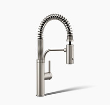 Kohler Provo Semi-Pro Kitchen Sink Faucet - Vibrant Stainless - K-REC37712-VS picture