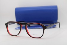NEW FACE A FACE CLOUD 1 COL 1737 BLACK RED AUTHENTIC EYEGLASSES 53-19 picture