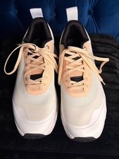 Loewe Cloudtech Phase Men’s Low Top Lace-Up Athletic Sneakers White Beige picture