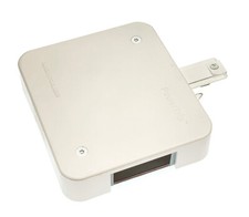 Philips Lightolier 6099WH Lytespan PowerTrip Track Light Canopy, Live End Feed picture