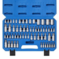 60PCS Master Torx Bit Socket and Female External Torx Socket Set, CR-V&S2 Steel picture