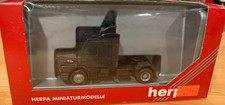 Rare Herpa HO 1/87 Black Scania 143M Tractor #143899 NIB picture