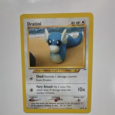 Dratini Neo Destiny 63/105 Unlimited Edition Regular Card picture