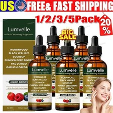 1-5PCS LUMVELLE Wormwood Herbal Drops Wild Harvested Botanical Digestive Support picture