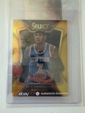 2014-15 Panini Select Carmelo Anthony Prizm Gold #/10 Knicks picture
