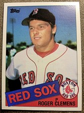 1985 Topps Roger Clemens (RC). 1 Owner. High Grade Acheiving. Extra Card Include picture