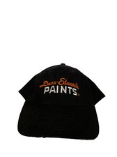 NWT Vintage DUNN-EDWARDS PAINTS Black Adjustable Hat Embroidered picture
