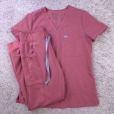 Figs Scrub Set Women XS Top XS Pants Catarina Zamora Jogger 2658 2652 Mauve picture