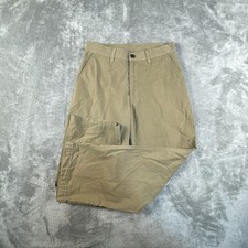 Patagonia All Wear Pants Organic Cotton Mens 28 Khaki Wide Leg Chino Outdoor picture