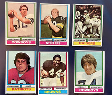 1974 Topps Complete Set STAUBACH BRADSHAW BUTKUS UNITAS HARRIS STABLER VG-ExMT picture