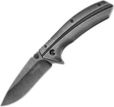 Kershaw Filter Framelock A/O Black Stainless Folding 3Cr13MoV Knife  picture