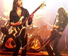 Lemmy Kilmister Signed (Motörhead) 8x10