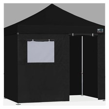 Eurmax USA Full Zippered Walls for 10 x 10 Easy Pop Up Canopy Tent,Enclosure Sid picture