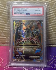 Pokémon Evolutions M Charizard EX Full Art Holo Ultra Rare PSA 8 101/108 picture