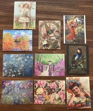 New Vintage Inspired And Floral Postcards picture