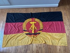 DDR East Germany National Flag LARGE Original Nylon picture