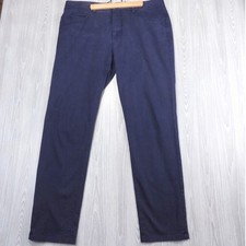 Rhone Mens Navy Blue Commuter Slim Fit Performance Pants Jeans Size 36 101253 picture