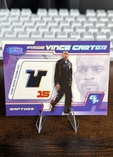 2001-02 NBA Hoops Hot Prospects - Inside Vince Carter Vince Carter #3VC /800 MEM picture