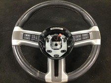 2010-2014 Ford Mustang Steering Wheel Assembly Black Leather OEM picture