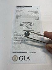 GIA Certified Natural Round Brilliant Diamond 4.37ct E SI1 Triple Excellent HUGE picture