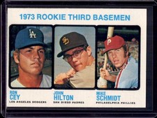 MIKE SCHMIDT 1973 Topps #615 Rookie RC Philadelphia Phillies picture