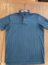 Greyson Golf Men's Performance Teal Polo Shirt - Size Large picture