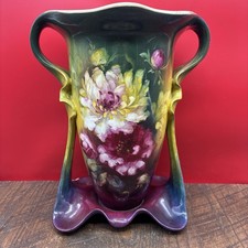 Antique Royal Bonn Porcelain Vase By Franz Anton From 1850–1900 picture