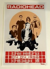 Radiohead Chicago The Metro Poster, 19