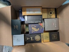 Big box of 12 different colognes all different scents Dubai send offers picture