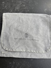 Brunello Cucinelli Clothing Travel Pouch Brand New Ready To Wear 13x12 Folded picture