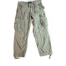 VTG Polo Ralph Lauren military paratrooper Cargo Pants 35x30 Utility GorpCore 90 picture