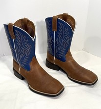 Ariat Men’s Sport Western Square Toe Boots Sz 11EE picture
