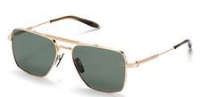 NEW AKONI EOS BRUSHED GOLD SUNGLASSES picture