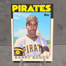Topps Traded 1986 Barry Bonds Rookie #11T Pittsburgh Pirates Baseball Card picture