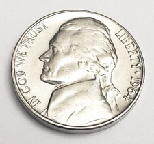 1964 D Jefferson Nickel   *BU - BRILLIANT UNCIRCULATED*  **FREE SHIPPING** picture